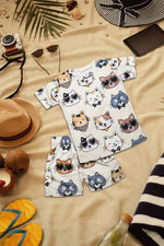 Lightweight Hosiery Fabric Kids' Nightwear with Fun Prints