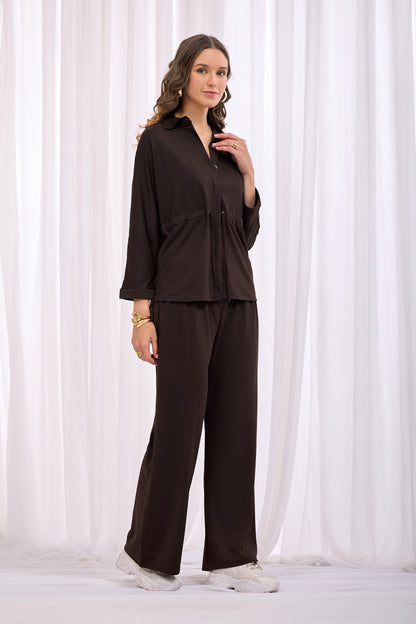 Chocolate Brown Signature Co-Ord Set