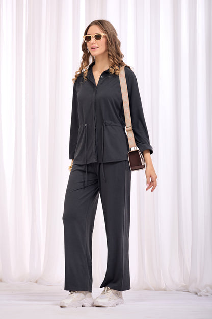 Charcoal Grey Signature Co-Ord Set