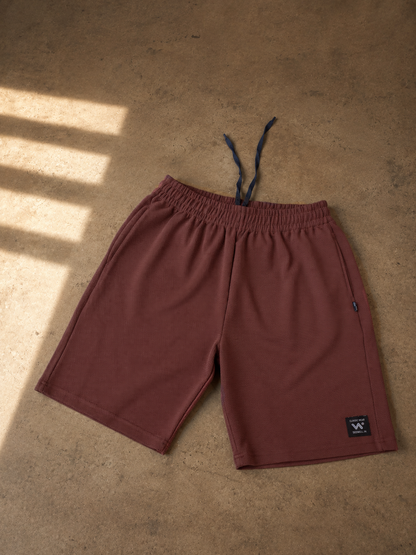 Mocha Brown AirWaffle Shorts