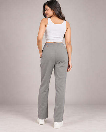 Women’s Light Grey Classic Trousers