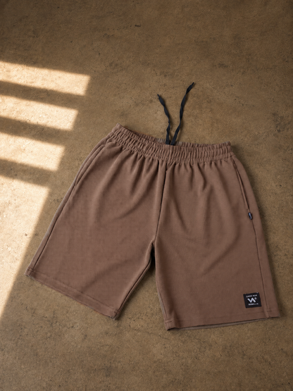 Coffee Clay AirWaffle Shorts
