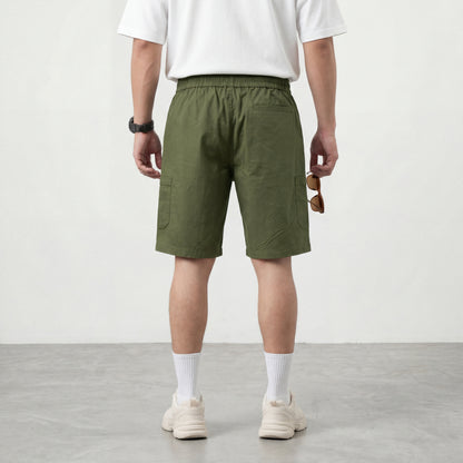 Men’s Olive Green Cargo Shorts