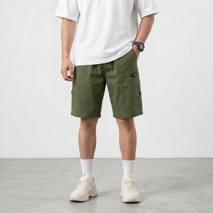 Men’s Olive Green Cargo Shorts