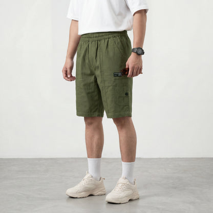Men’s Olive Green Cargo Shorts
