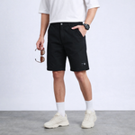 Premium Cotton Cargo Professional Black Shorts for Men