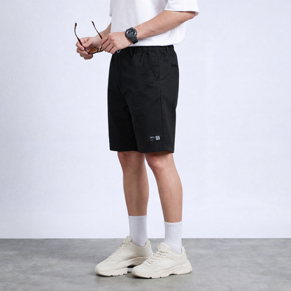 Premium Cotton Cargo Professional Black Shorts for Men