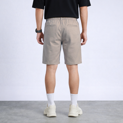 Premium Cotton Cargo Professional Light Gray Shorts for Men