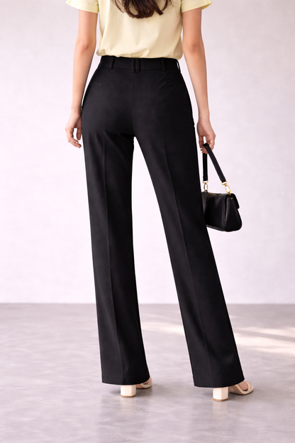 Trendy Women's High-Rise Stretch Pants