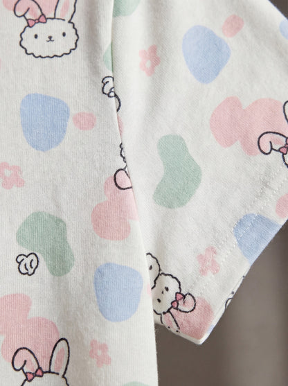 Bunny Bliss Premium Hosiery Night Set