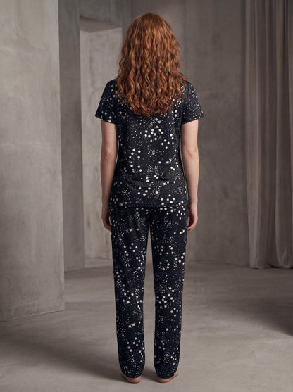 Midnight Star Premium Hosiery Night Set