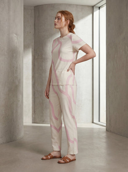 Rose Wave Premium Hosiery Night Set