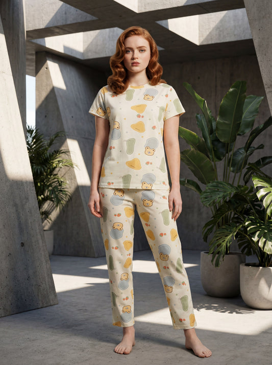 Honey Bear Comfort Night Set