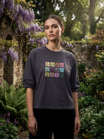 Charcoal “Love Your Self” Oversized T-Shirt