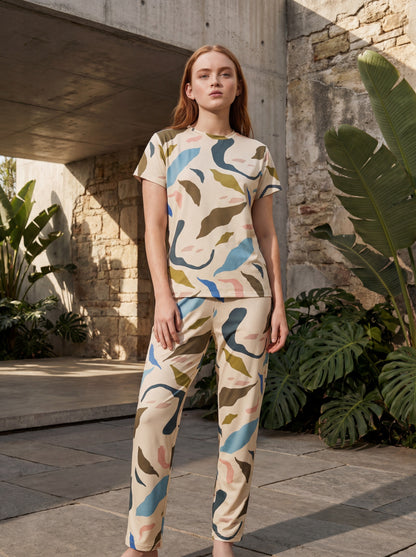 Terra Leaf Premium Hosiery Night Set