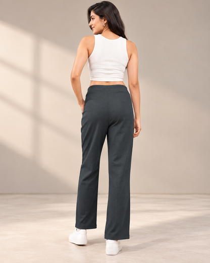 Women’s Charcoal Grey Classic Trousers