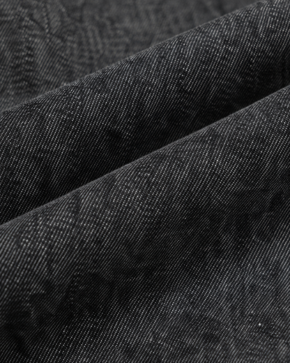 Women’s Premium Charcoal Black Soft Denim Trousers