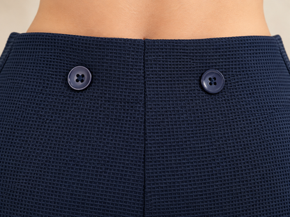 Women’s Navy Blue Classic Trousers