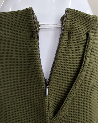 Women’s Dark Olive Green Classic Trousers