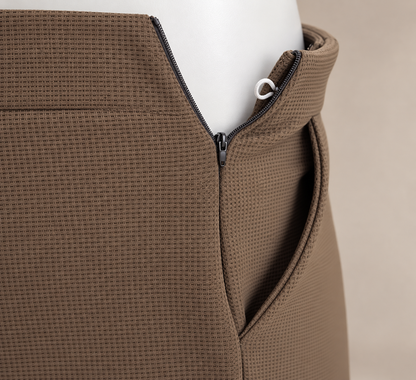 Women’s Mocha Brown Classic Trousers